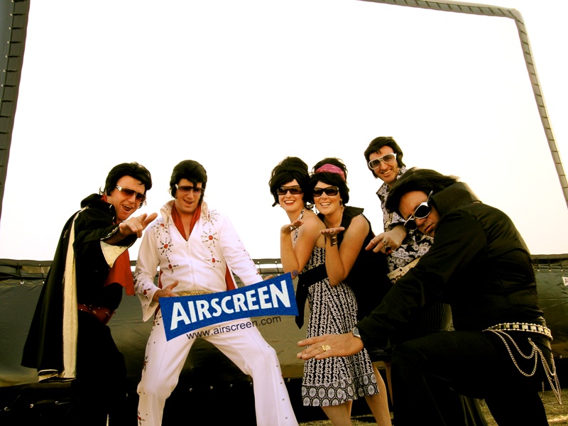 AIRSCREEN und Elvis Fans (Australien)