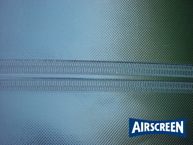 A costura e solda perfeita da AIRSCREEN garantem uma fusão natural e confiável do material!