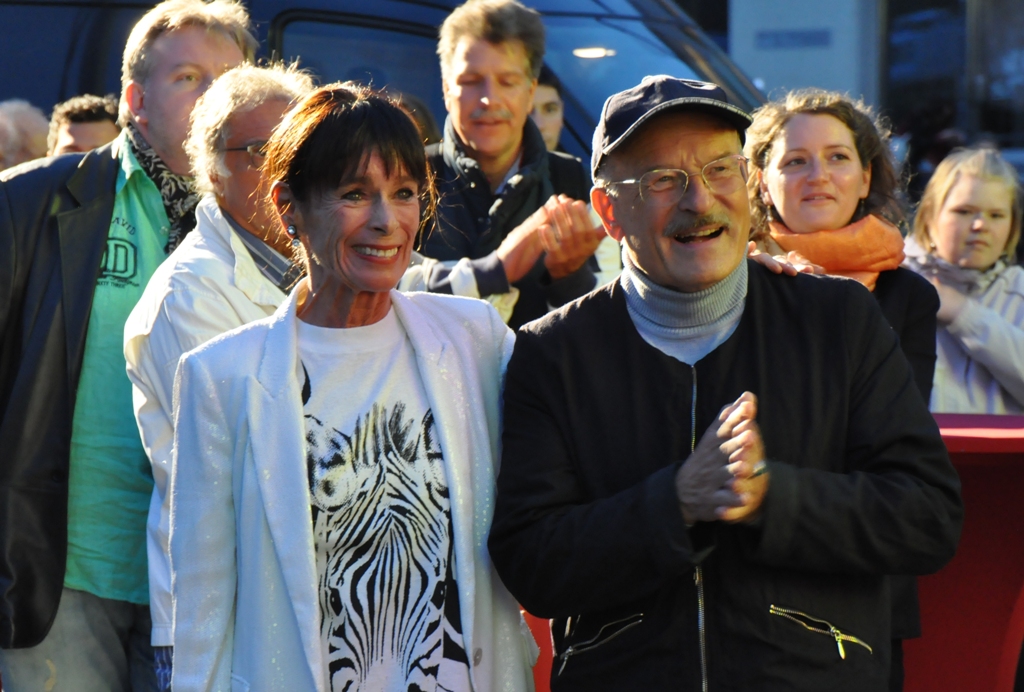 Geraldine Chaplin und Volker Schlöndorff